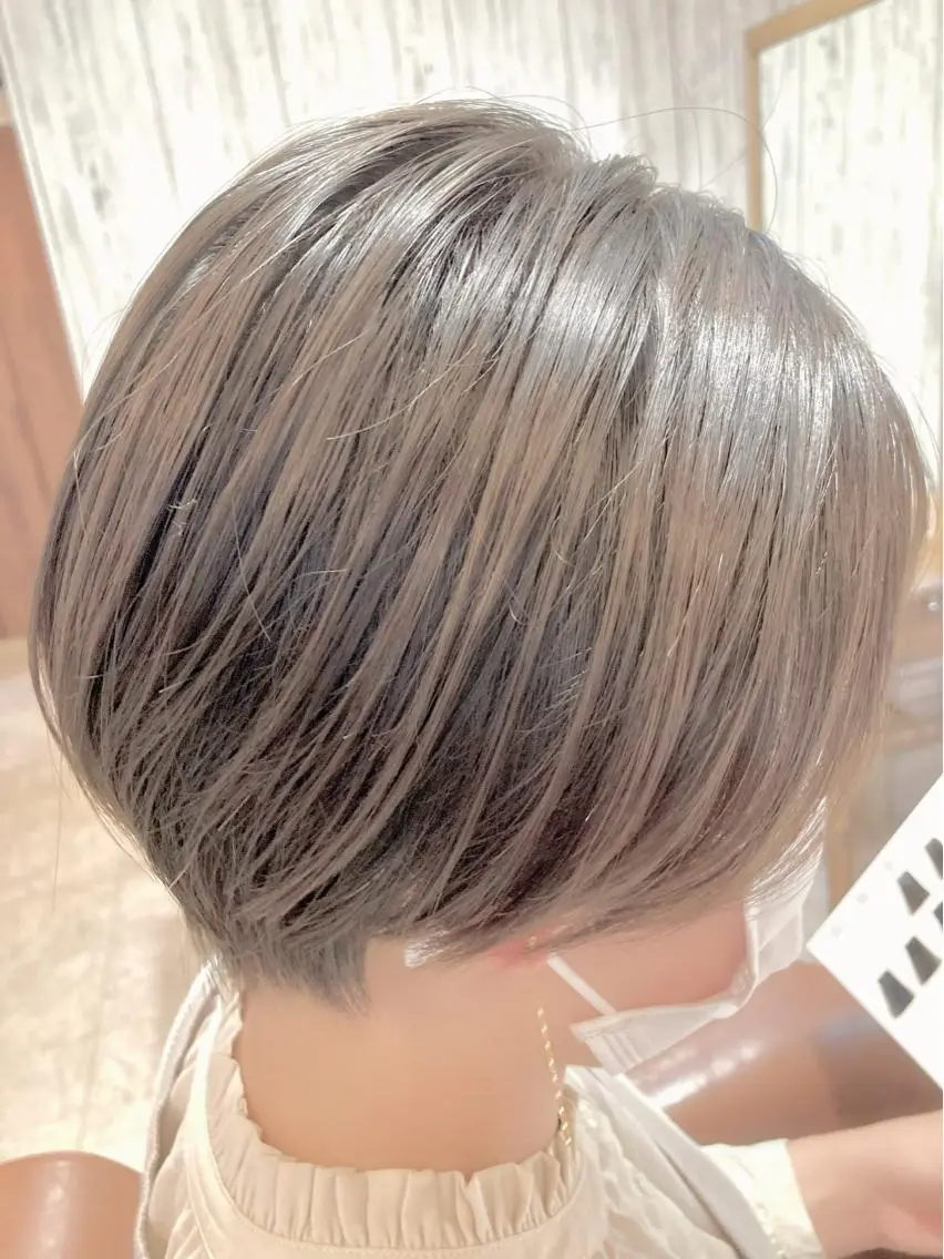 ショート デザインカット fossette hair&eyeのマツエク・マツパデザイン