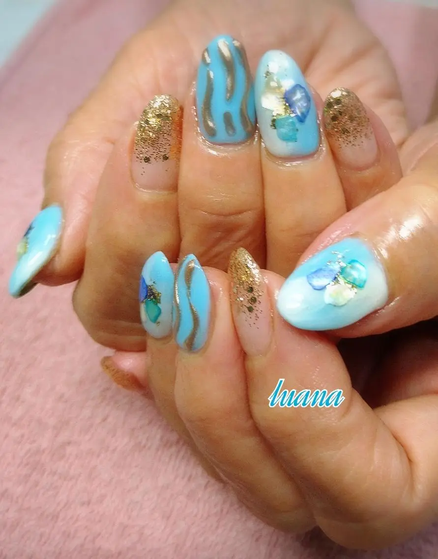 ネイル ハンドネイル LUANA  TAKAHASHIのネイルデザイン