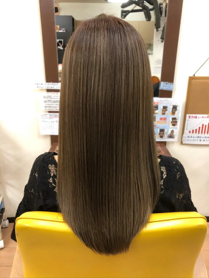 ロング カラー 菊地 智 【LAZO】千歳船橋のヘアスタイル