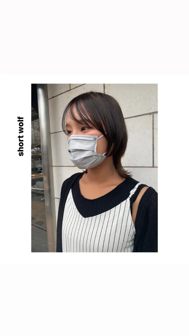 ミディアム カラー パーマ ヘアアレンジ メンズ キッズ ネイル マツエク・マツパ アイブロウ ミディアムネイル ショートネイル hiro【沿線で叶う 似合わせhair】のヘアスタイル