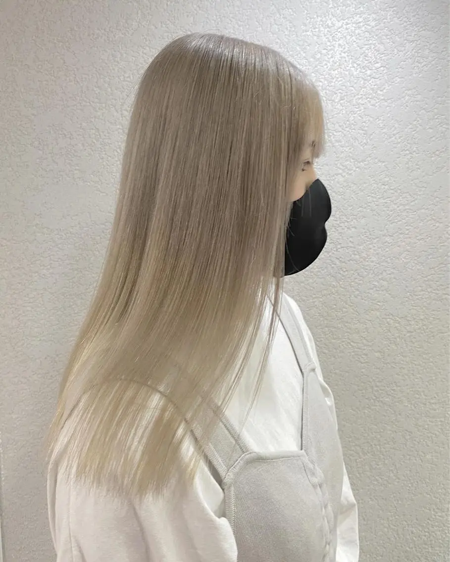 ロング カラー ハイトーンカラー ヘアカラー トリートメント 🧙『代表』平田 祥己✨のヘアスタイル