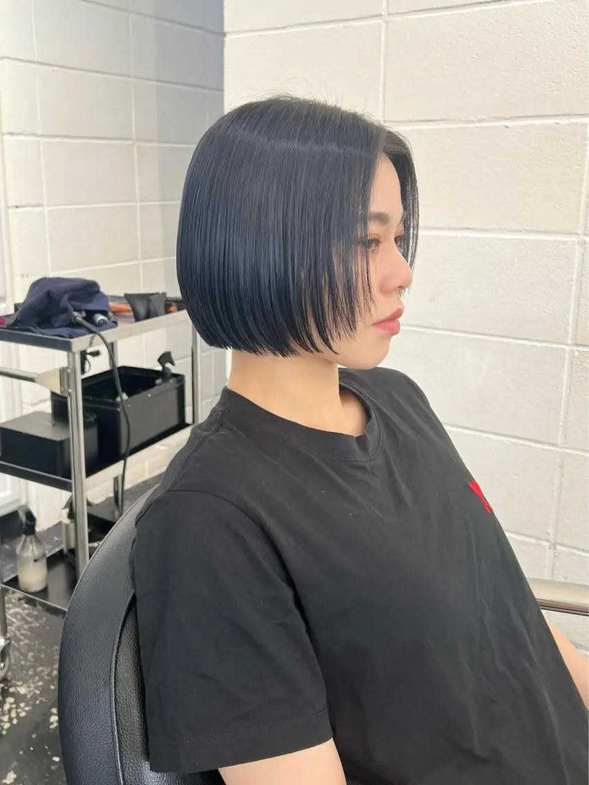 ミディアム カット ヘアカラー トリートメント HARU//原宿🤍 リピート率NO.1のヘアスタイル