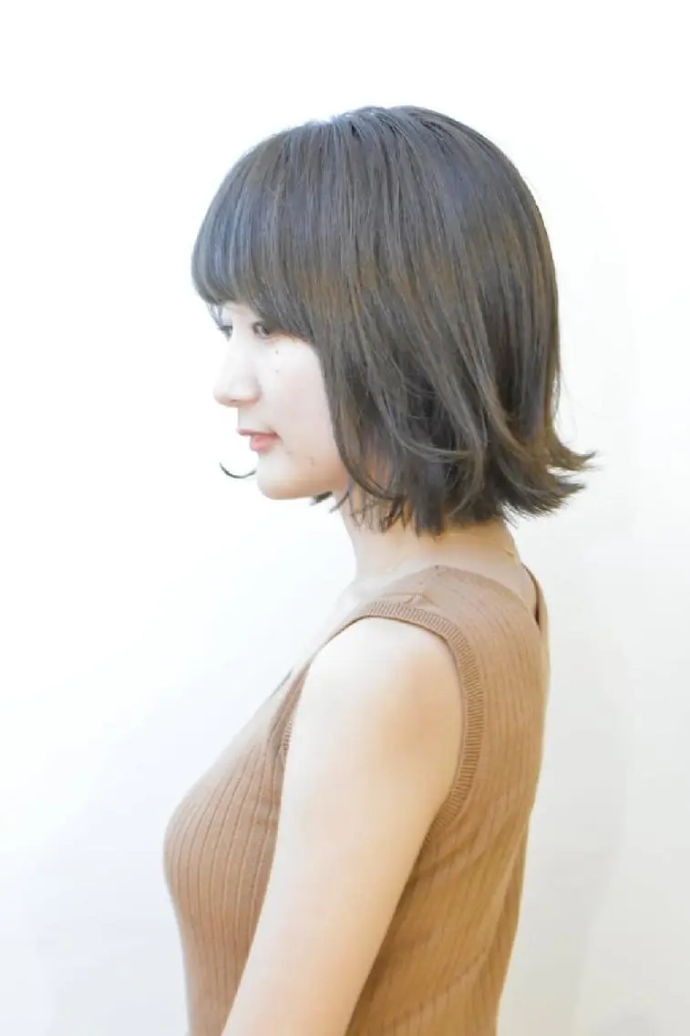 ショート カラー ショートボブ ベージュカラー フォギーベージュ ボブ ショートヘア 原田 祥彰のヘアスタイル