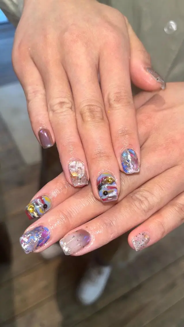 ネイル mimi nail✧︎*。のネイルデザイン