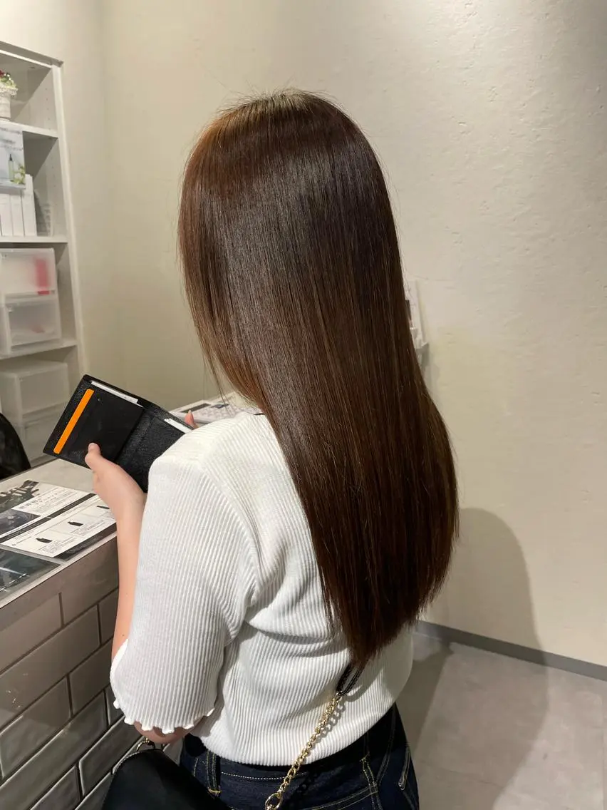 ロング 藤田一輝 【美髪職人】のヘアスタイル