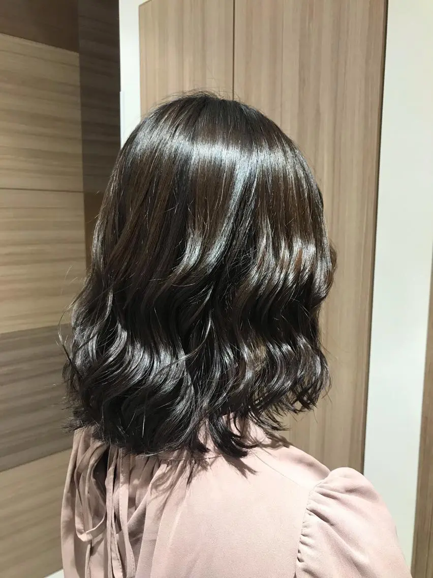 ミディアム ヘアセット/メンズ パーマChihoのヘアスタイル