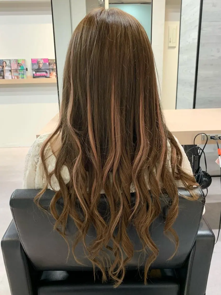 ロング カラー カット ヘアカラー エクステ ❤️Ruminate 日暮里店❤️のヘアスタイル