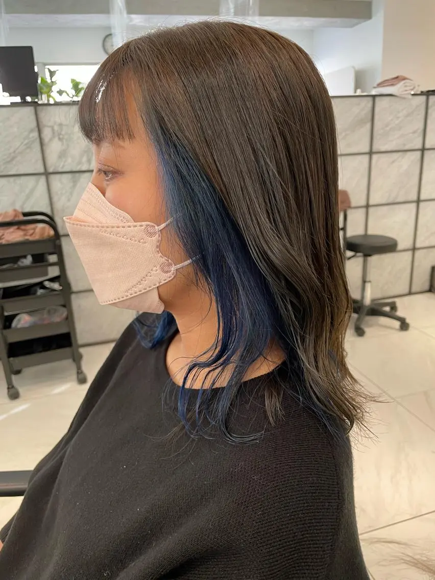 ミディアム カラー カット ヘアカラー トリートメント 🦕小林 大地🦕のヘアスタイル