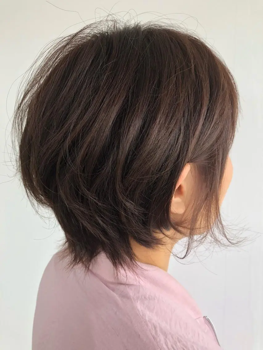 ショート 松浦 圭希のヘアスタイル
