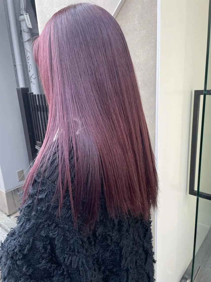 ロング カラー ヘアカラー デザインカラー 🎀REINA🎀のヘアスタイル