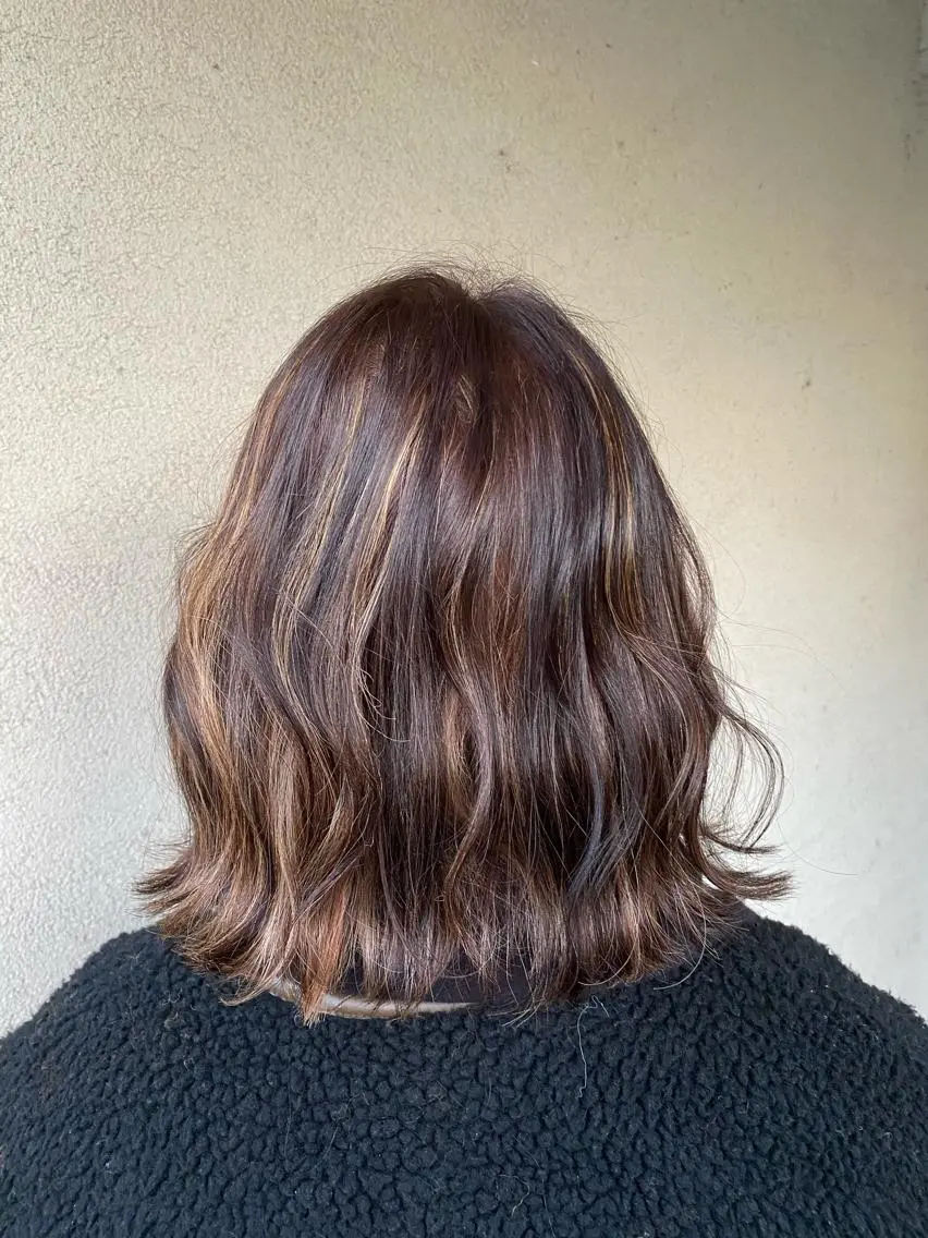 カラー 竹添 有梨沙のヘアスタイル