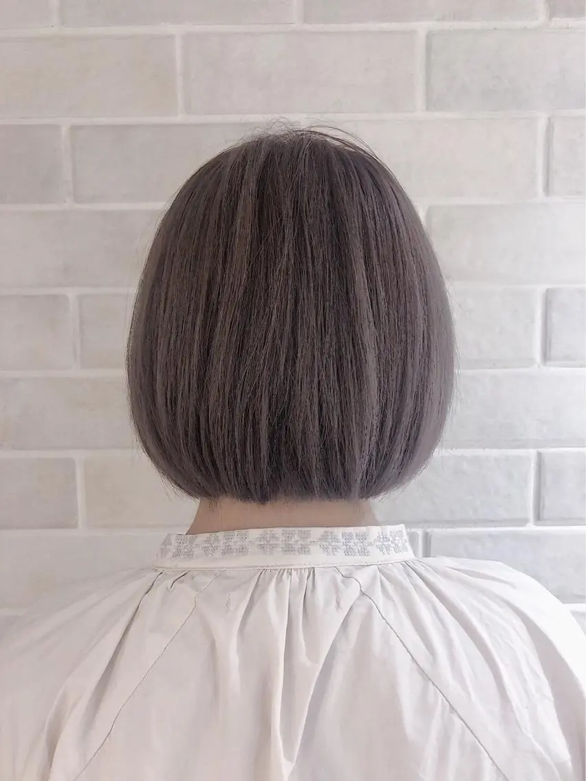 ショート カラー ブリーチ ケアブリーチ 透明感カラー ブリーチ指名 NO1🌈SAKIのヘアスタイル