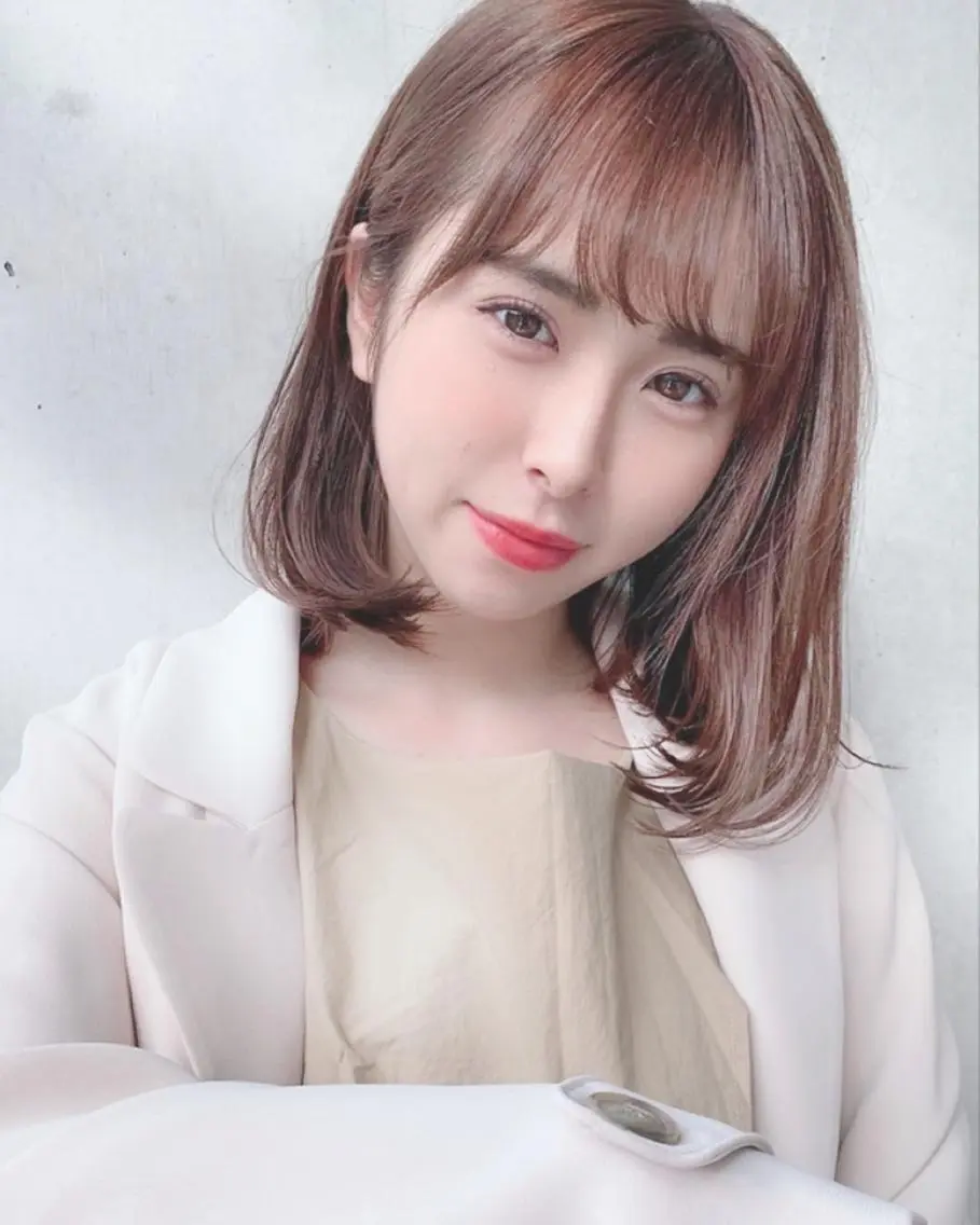 ミディアム カラー パーマ ヘアアレンジ メンズ キッズ ネイル マツエク・マツパ ヘアカラー トリートメント ヘアセット 🎀愛されモテヘア♡ 梅澤夏基🎀のヘアスタイル