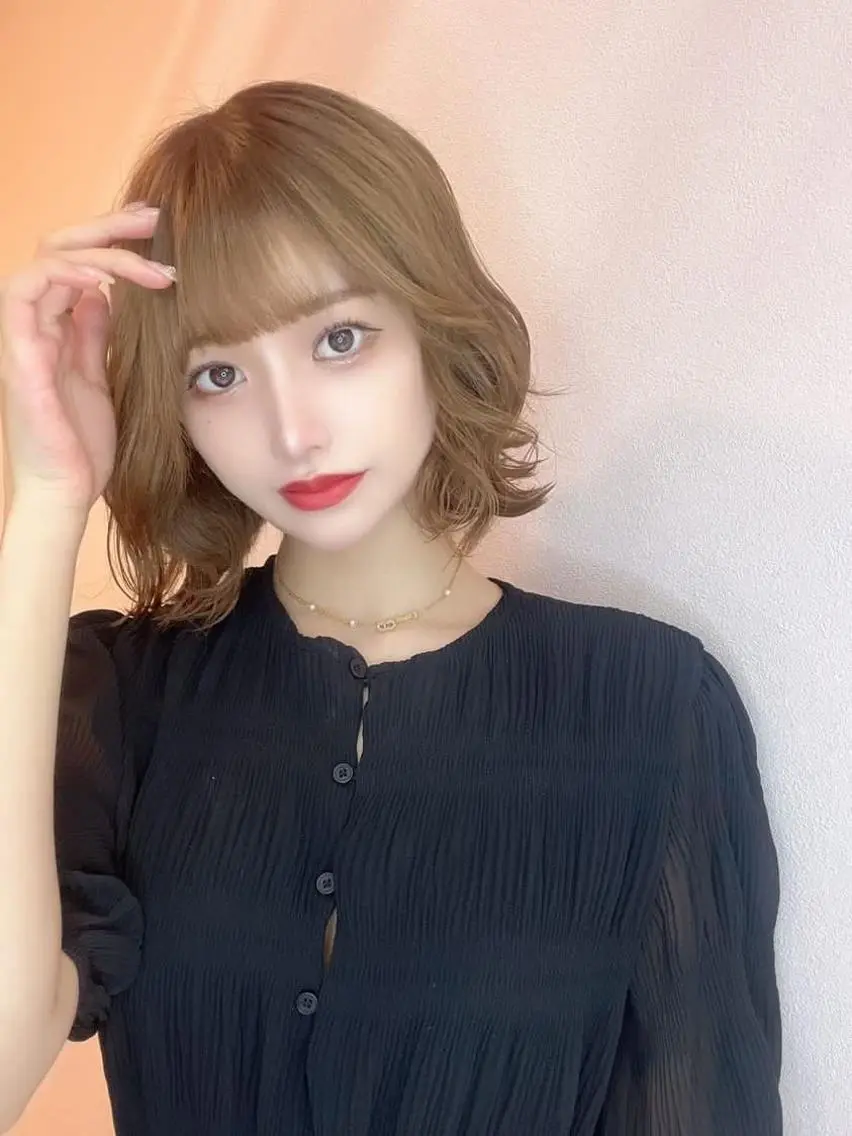 ショート 外れにくいエク💚 EST梅田TAKIのヘアスタイル
