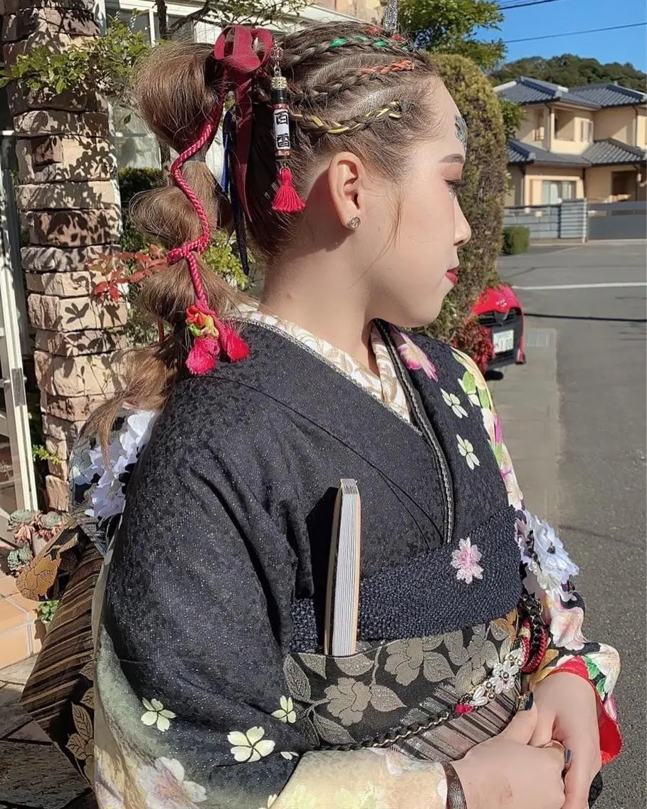 ヘアアレンジ 成人式 ヘアセットサロン ココのヘアスタイル