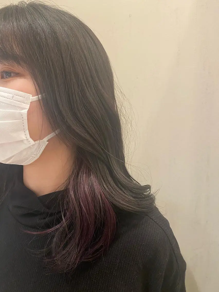 セミロング カット ヘアカラー トリートメント 🩵Arisa MODE K's🫧のヘアスタイル