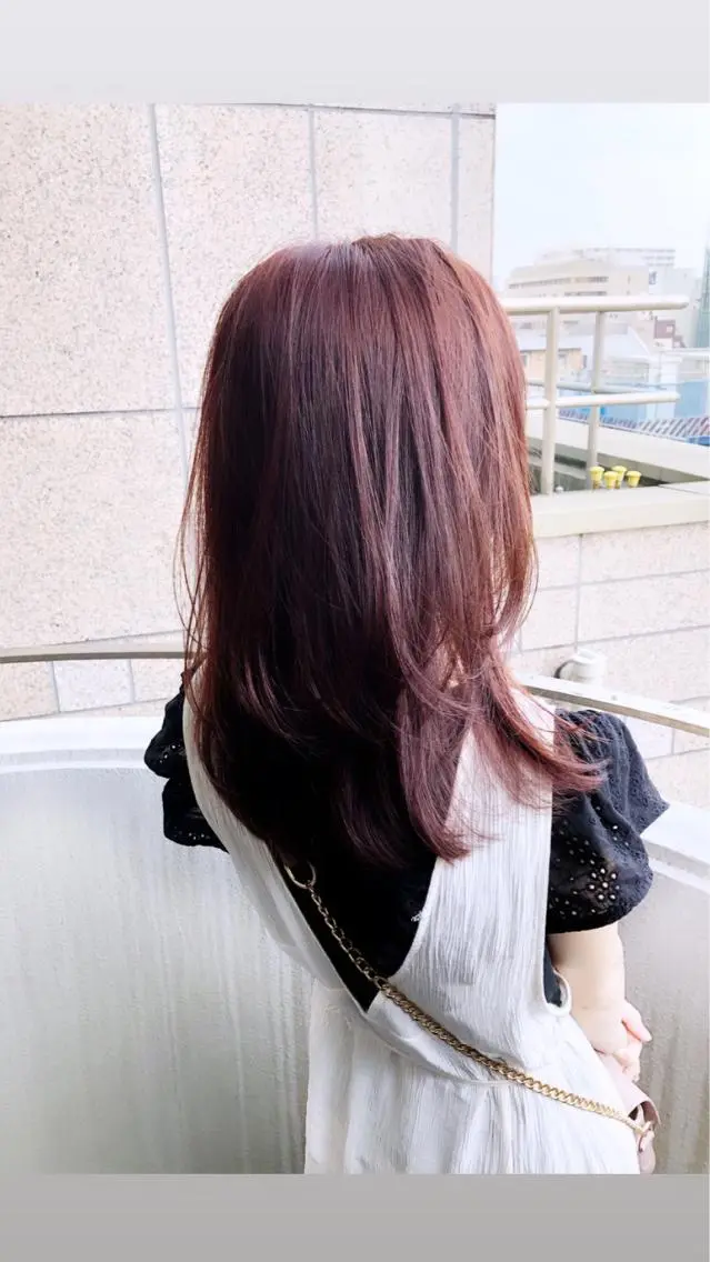 セミロング カラーアンドケアリタ kitamuuuのヘアスタイル