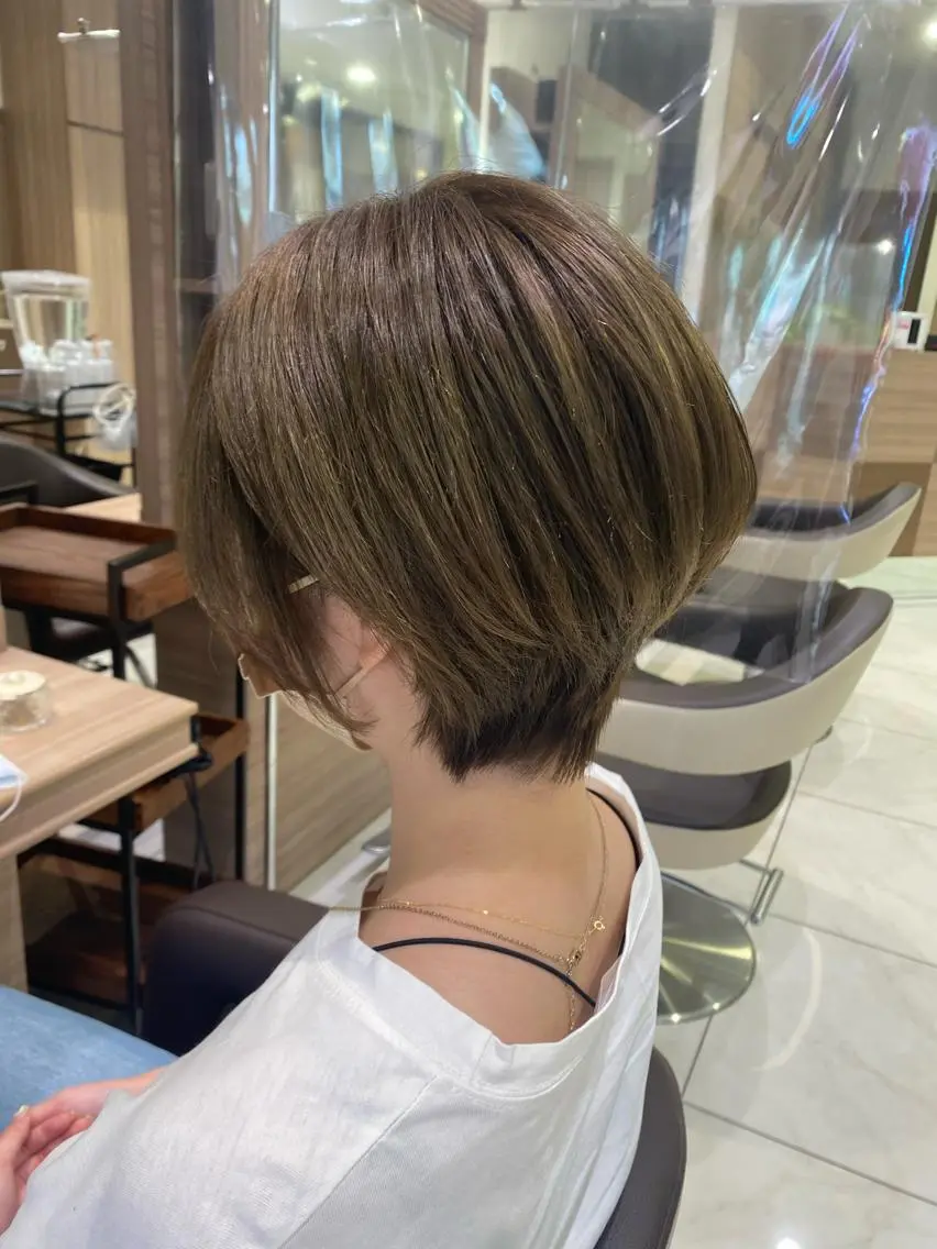 ショート カラー メンズカット ✂️あいのヘアスタイル