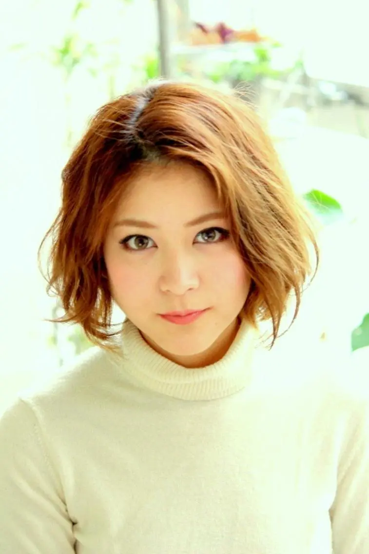 ショート ミディアム カラー パーマ ミディアムパーマ ハイトーンカラー メンズ指名多数!! 田島史也のヘアスタイル