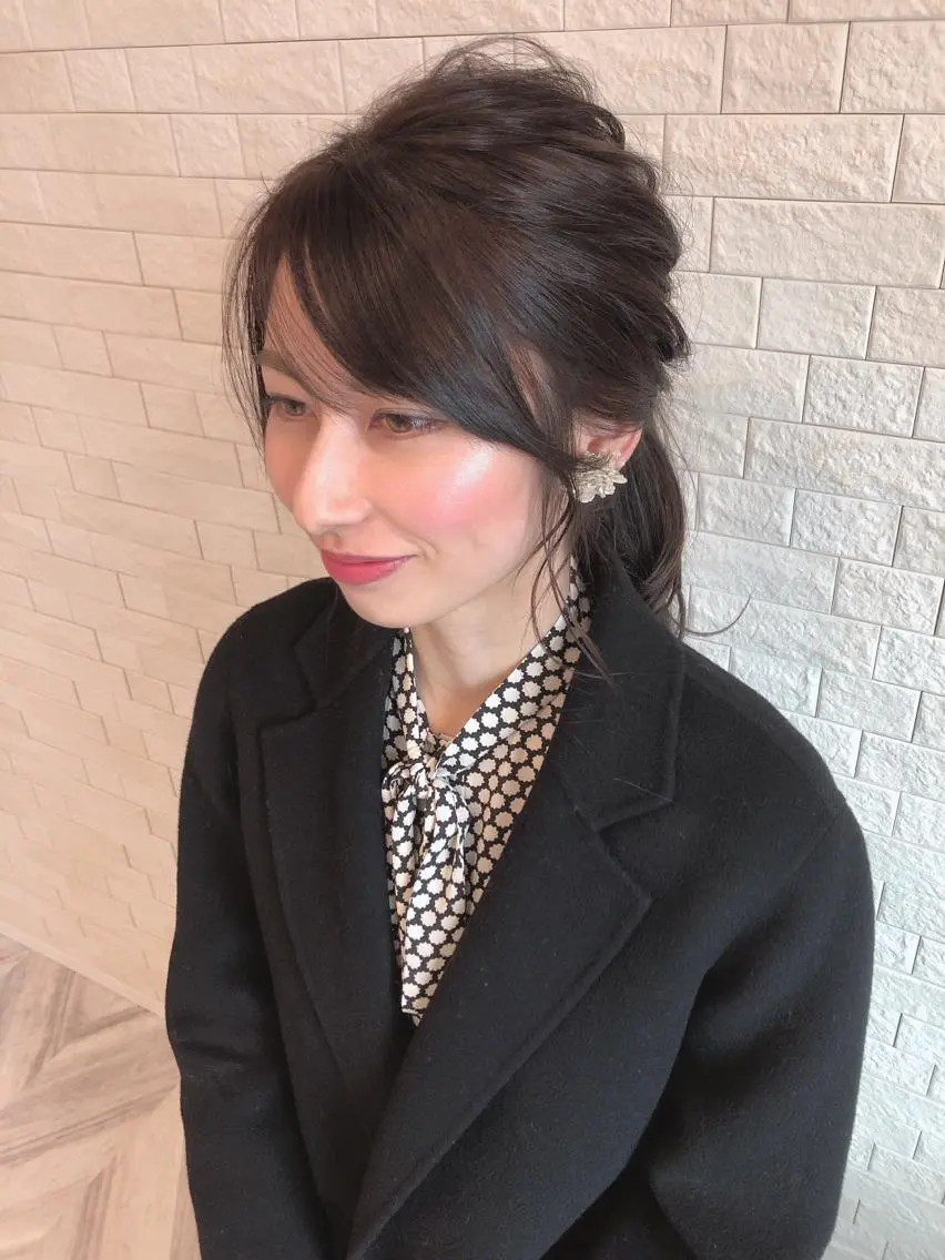 ロング 酒井 敬之のヘアスタイル