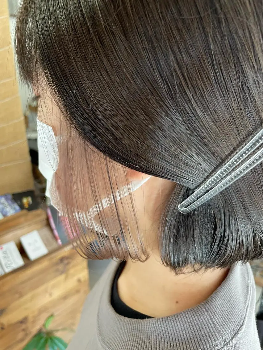 ショート ヘアカラー Luuna hair loungeのヘアスタイル