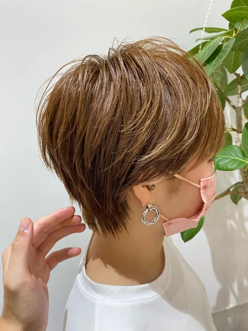 ショート カットカラーモデル 募集中前田晃輝のヘアスタイル
