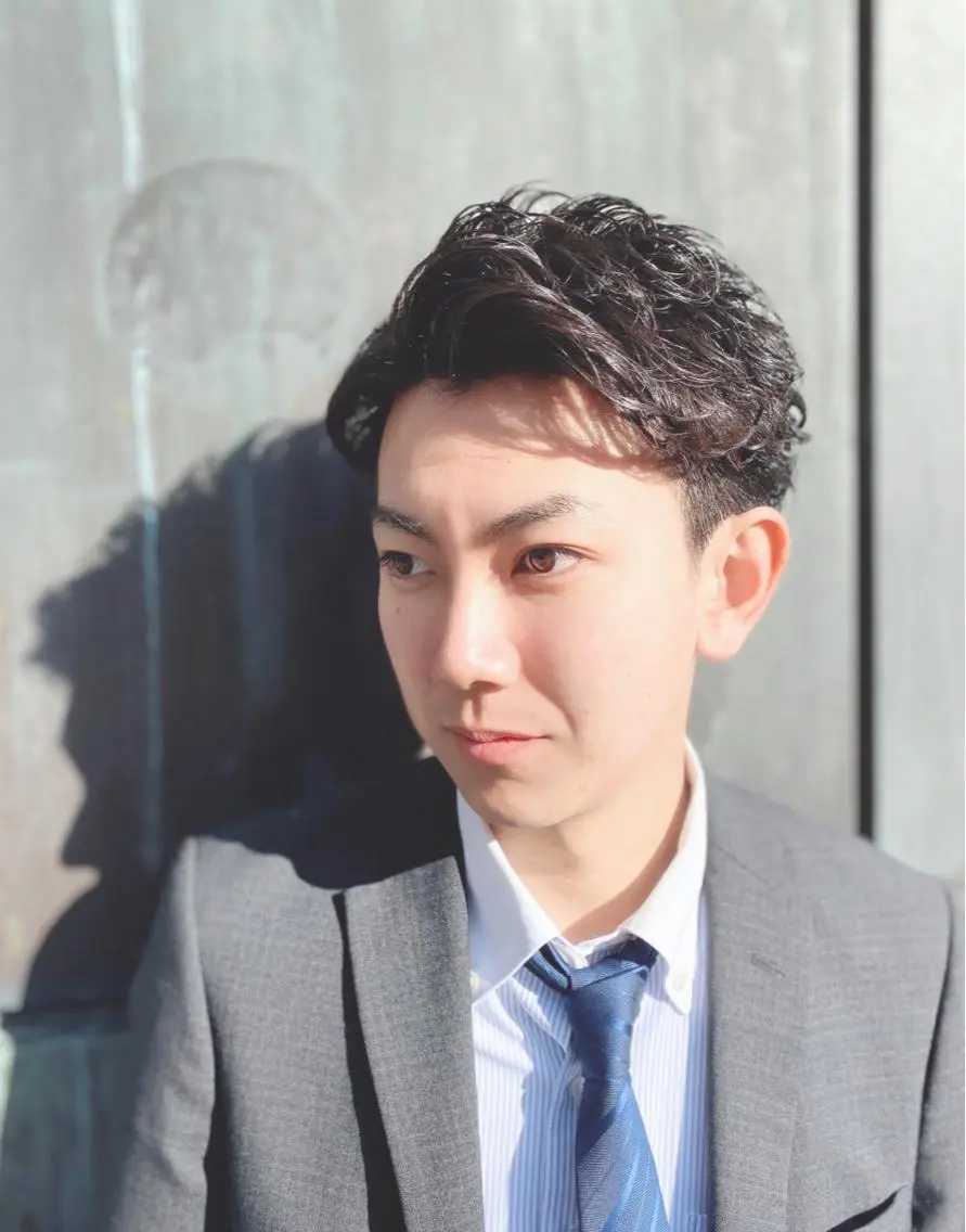 メンズ メンズパーマ ツーブロック CAMUE代表 Masaのヘアスタイル