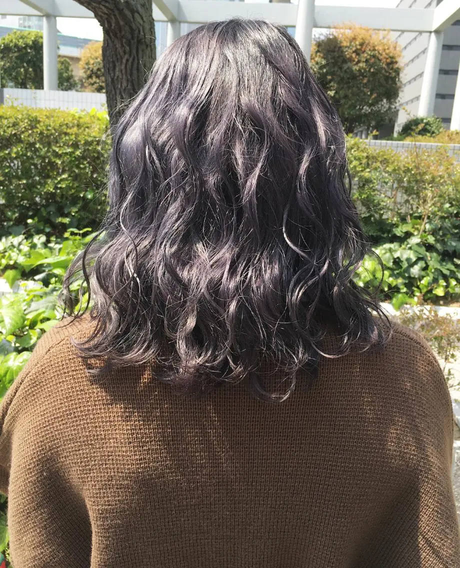 セミロング カラー 🧡色落ちまで2度 楽しめる🧡ヨシキのヘアスタイル