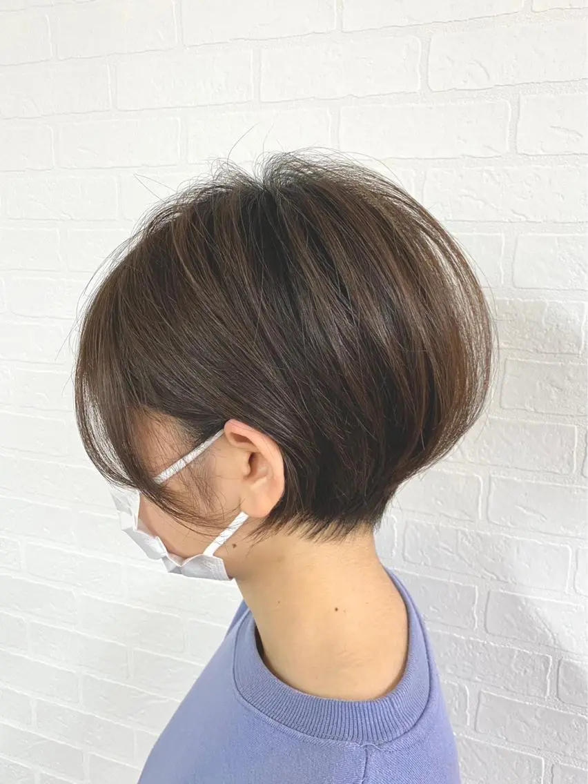 ショート カラー 🎁無料カットカラー 📷撮影モデル募集✨のヘアスタイル