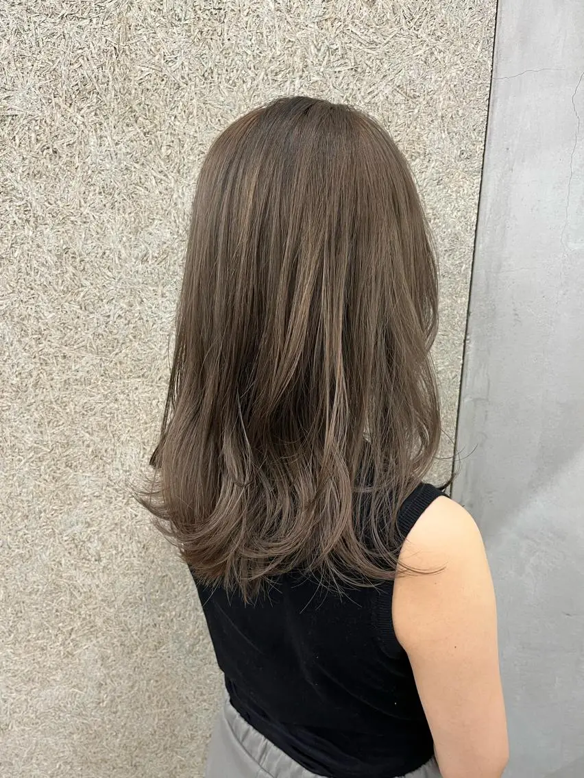 セミロング カラー ヘアアレンジ カット ヘアカラー トリートメント 浦安美容師🌈 Mayaのヘアスタイル