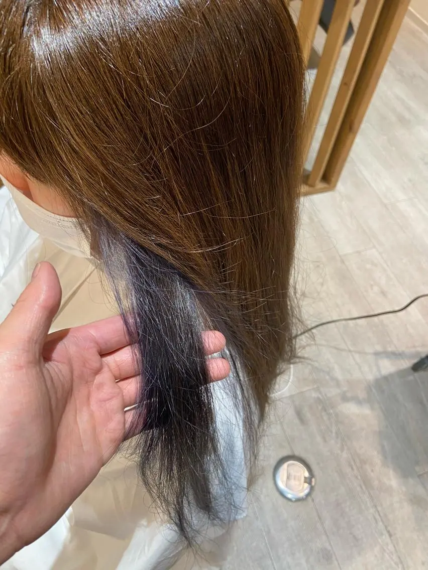 ロング カラー インナーカラー 札幌ブリーチカラー/ ダブルカラー/ドイのヘアスタイル