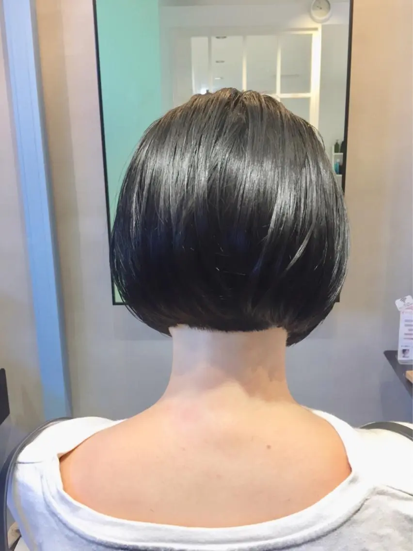 ショート ボブ カット ヘアカラー トリートメント ヘッドスパ 所渉/韓国レイヤー /ウルフカットのヘアスタイル