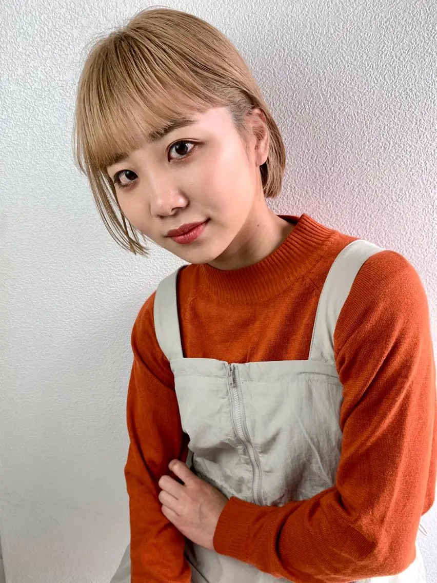 ショート カラー appiis 柳田葵　横浜のヘアスタイル