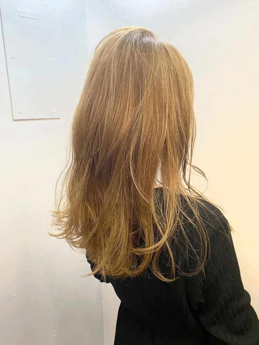 ロング カラー 艶髪カラー&ウルフ フルカワ ヒロズミのヘアスタイル