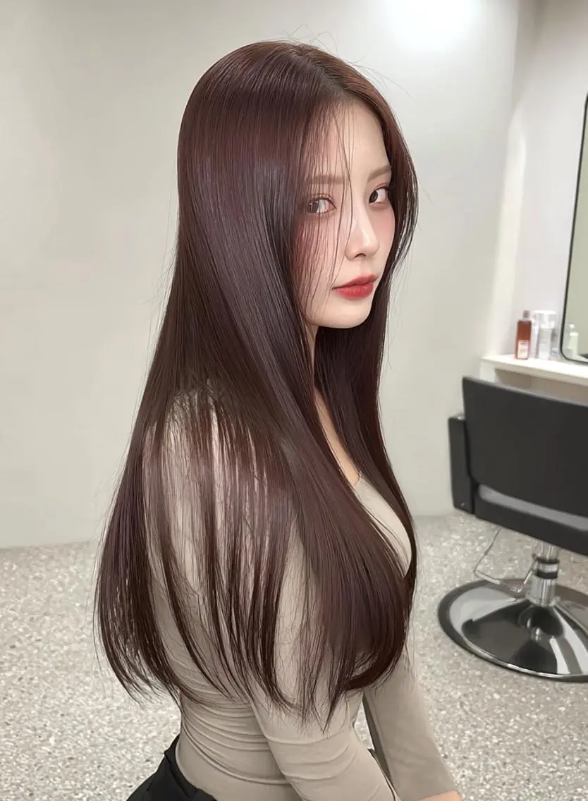 ロング 髪質改善 縮毛矯正 カット 縮毛矯正 美髪メニュー特化✨️ ひなののヘアスタイル