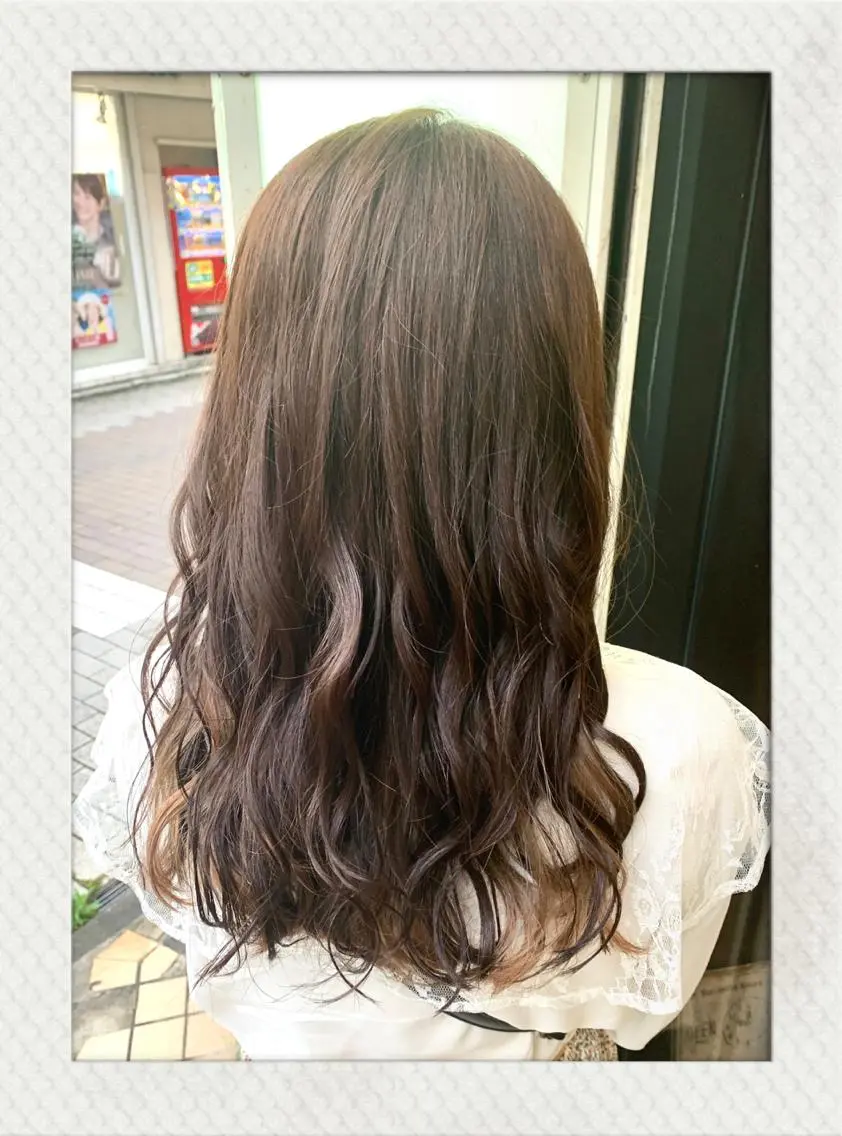 セミロング きむら かずきのヘアスタイル