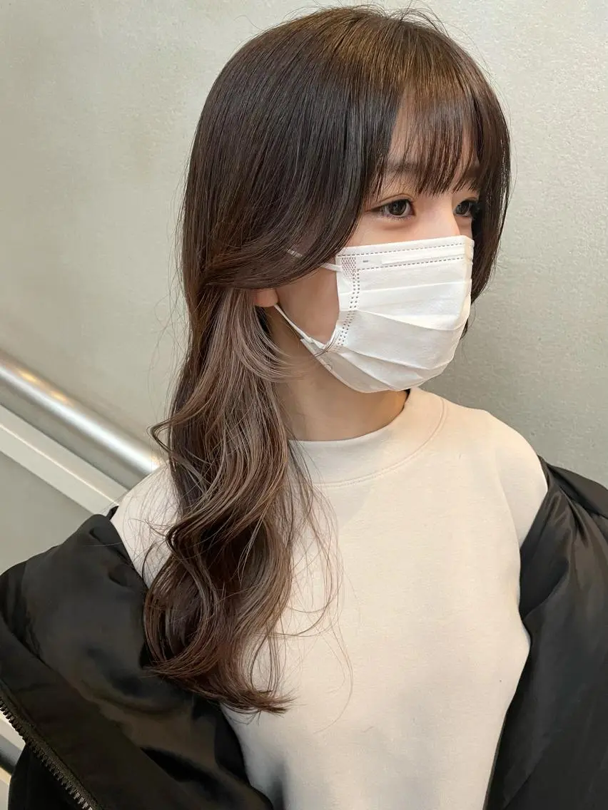ロング カラー ベージュカラー ブリーチ ホワイトベージュ 沖縄/ヘアアレンジ /ナカノのヘアスタイル