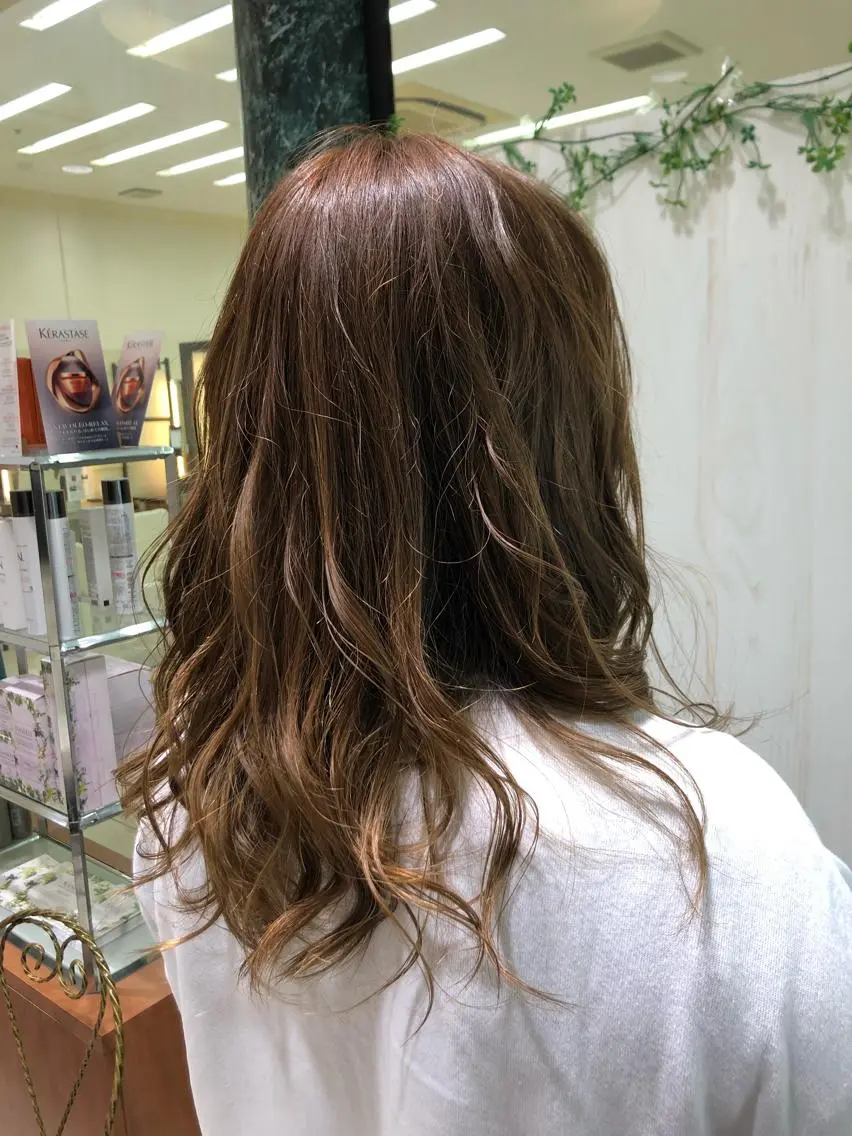 カラー ヘアカラー トリートメント 宮林　努 / Ash 日野店のヘアスタイル