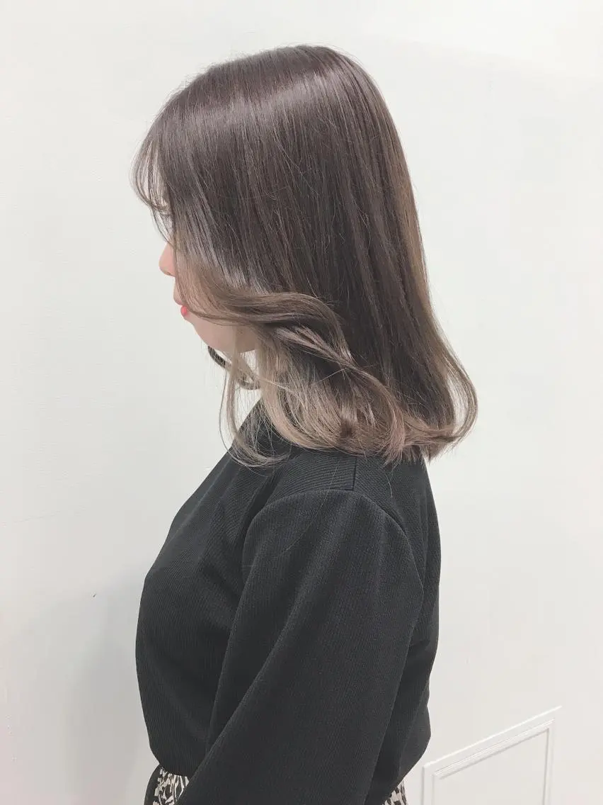 ミディアム カラー ヘアアレンジ ヘアカラー 【代表】 たき〜のヘアスタイル