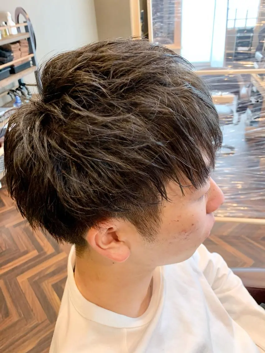 ショート メンズ ショートヘア カット FLAGS YAMATOのヘアスタイル
