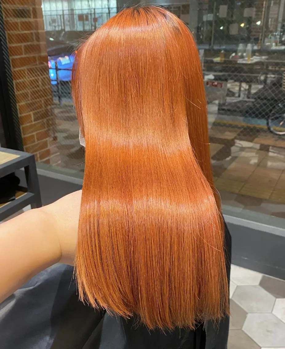 ロング カラー ヘアカラー トリートメント 🧡色落ちまで2度 楽しめる🧡ヨシキのヘアスタイル