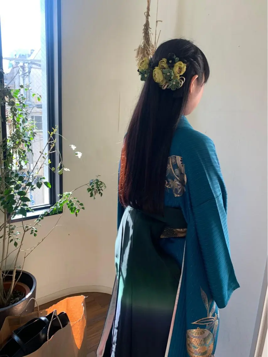 ロング 羽エクステ🪽 🤍まき🤍のヘアスタイル