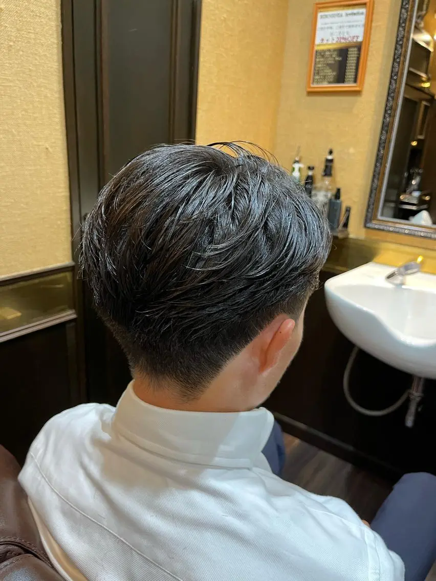 ショート メンズ ビジネス メンズ就活ヘア 工藤 千織のヘアスタイル