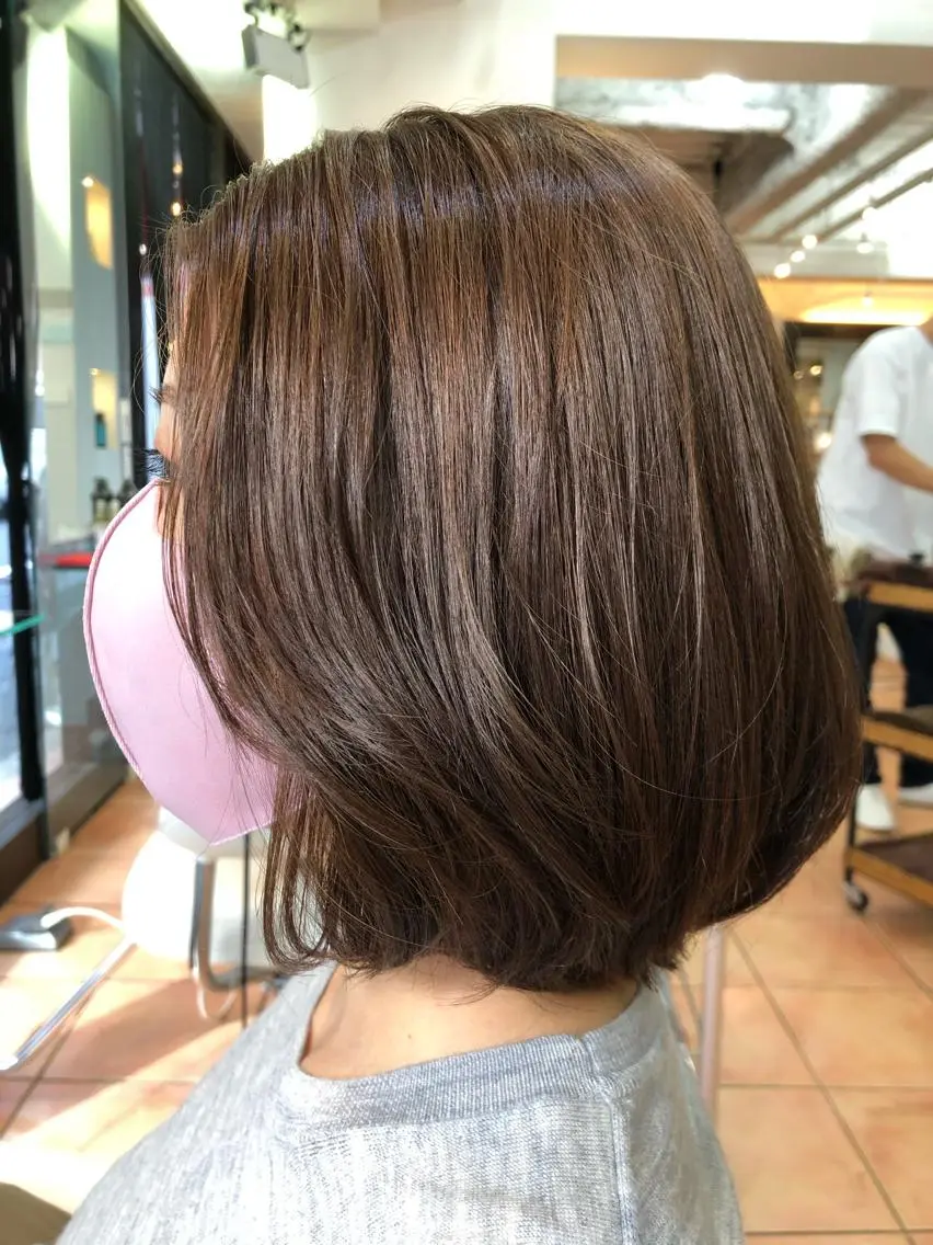 ミディアム 韓国風カット osugiのヘアスタイル