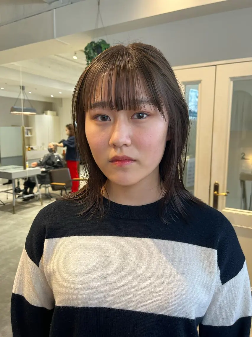 ミディアム SIKI yuuna レイヤーカット🪽のヘアスタイル