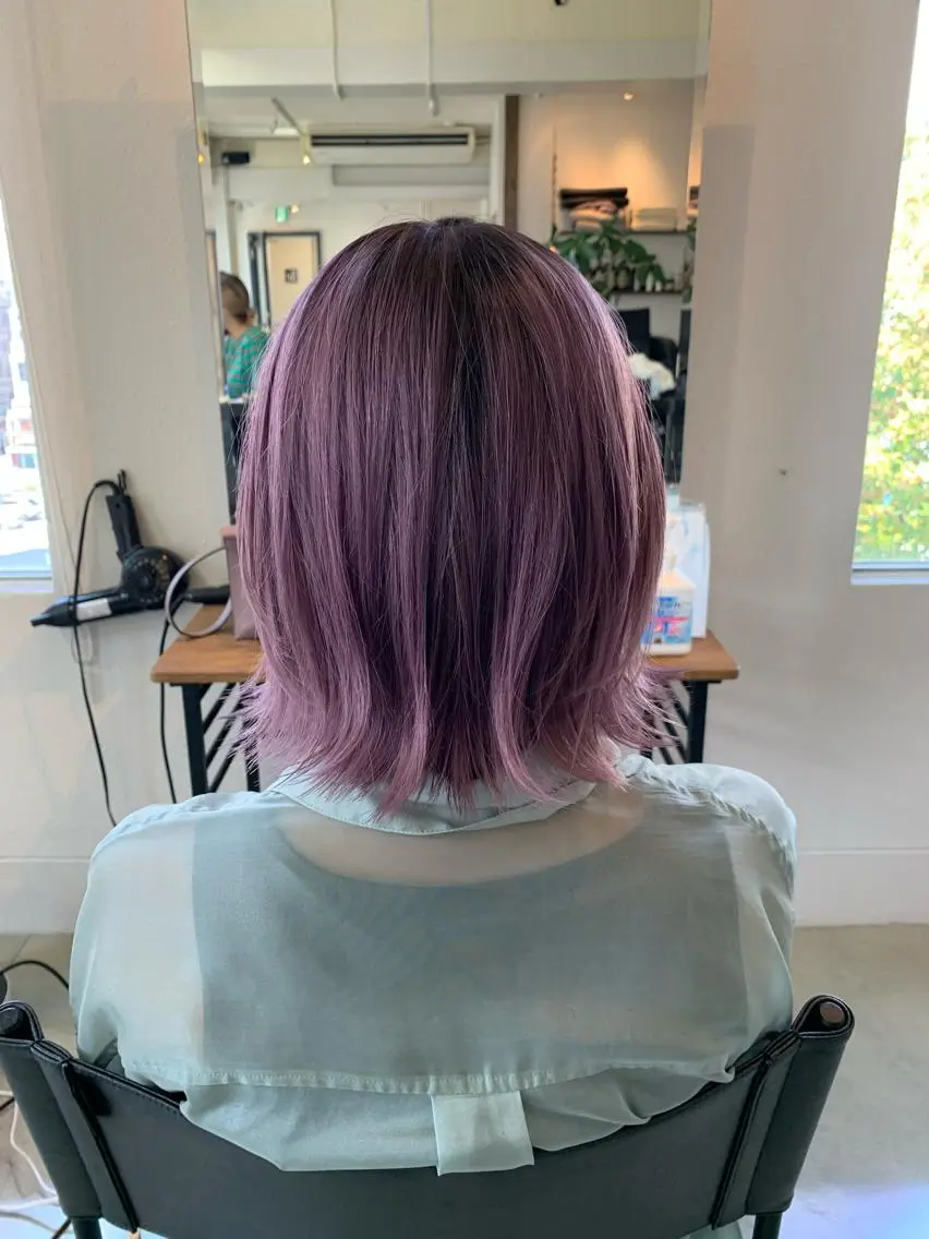 ミディアム カラー 船津武俊 フナツタケトシのヘアスタイル