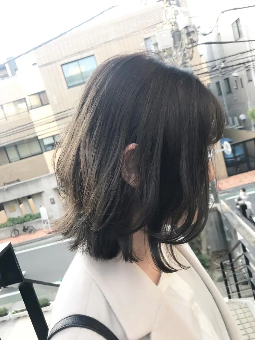 ミディアム カラー ご新規様限定 透明感カラーKANAのヘアスタイル