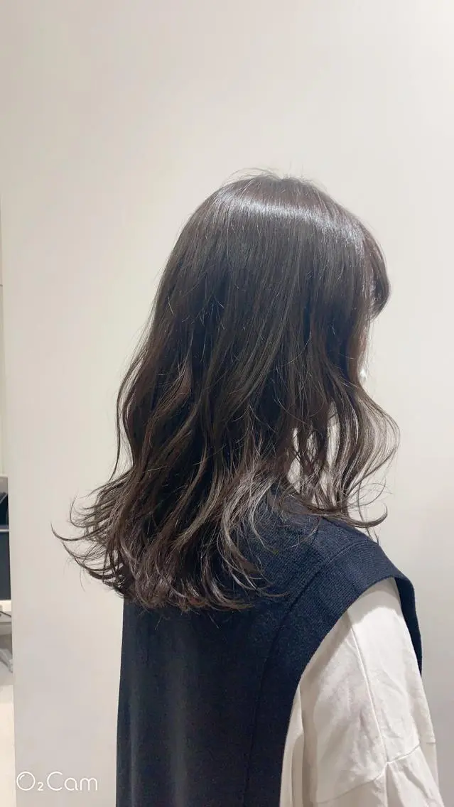 セミロング カラー 🤍顔まわりカット/ ボブ/SHIMADAのヘアスタイル