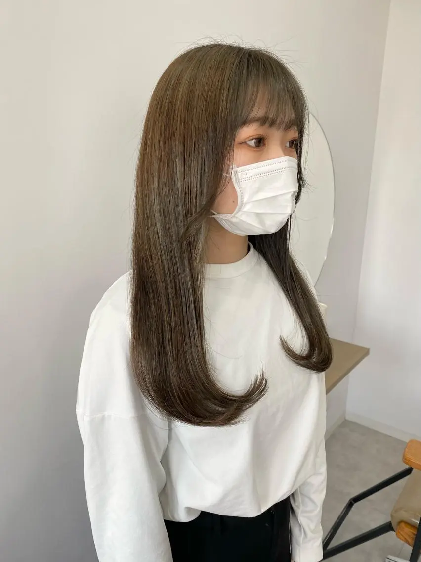 ロング カラー ヘアアレンジ ひなの .のその他イメージ