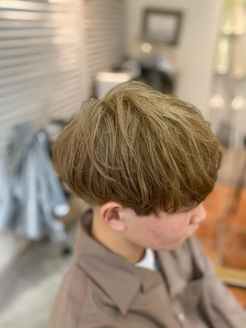 カラー パーマ カット パーマ ハイブリッド美容師！ 藤井 俊壮のヘアスタイル
